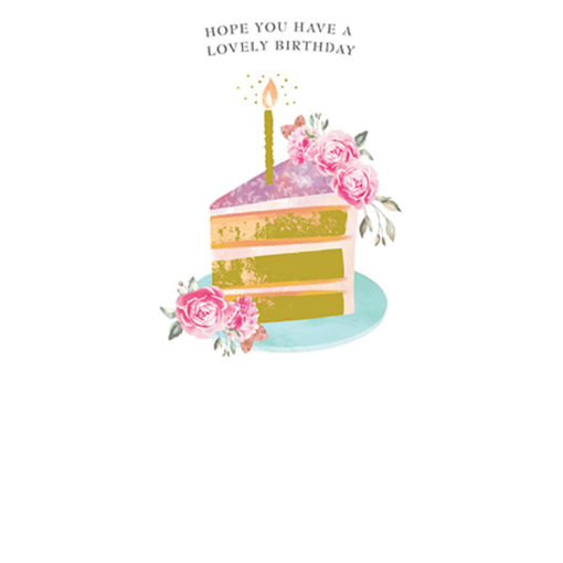 Picture of HOPE YOU HAVE A LOVELY BIRTHDAY CARD